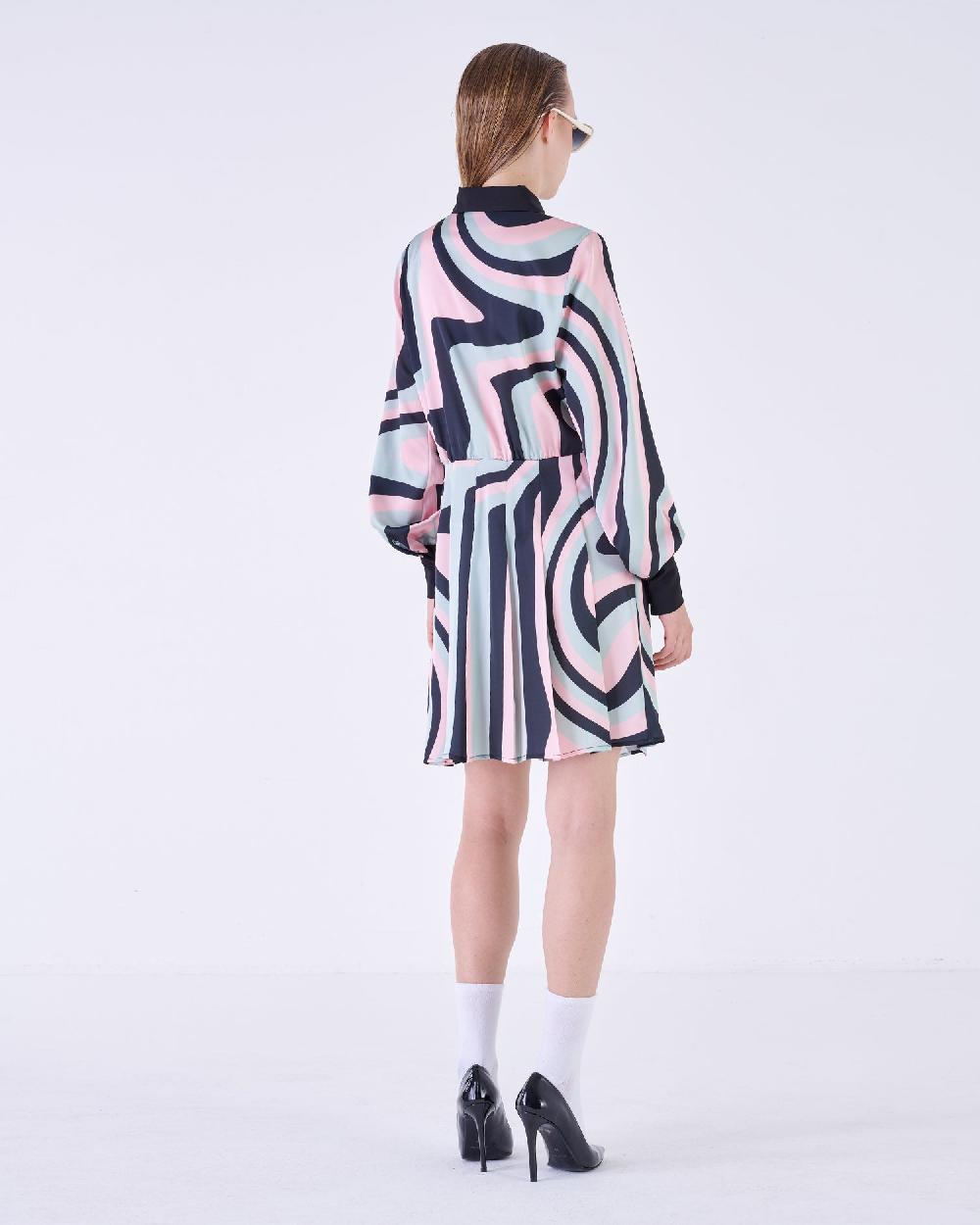 Silvian Heach Abito Corto Multicolor