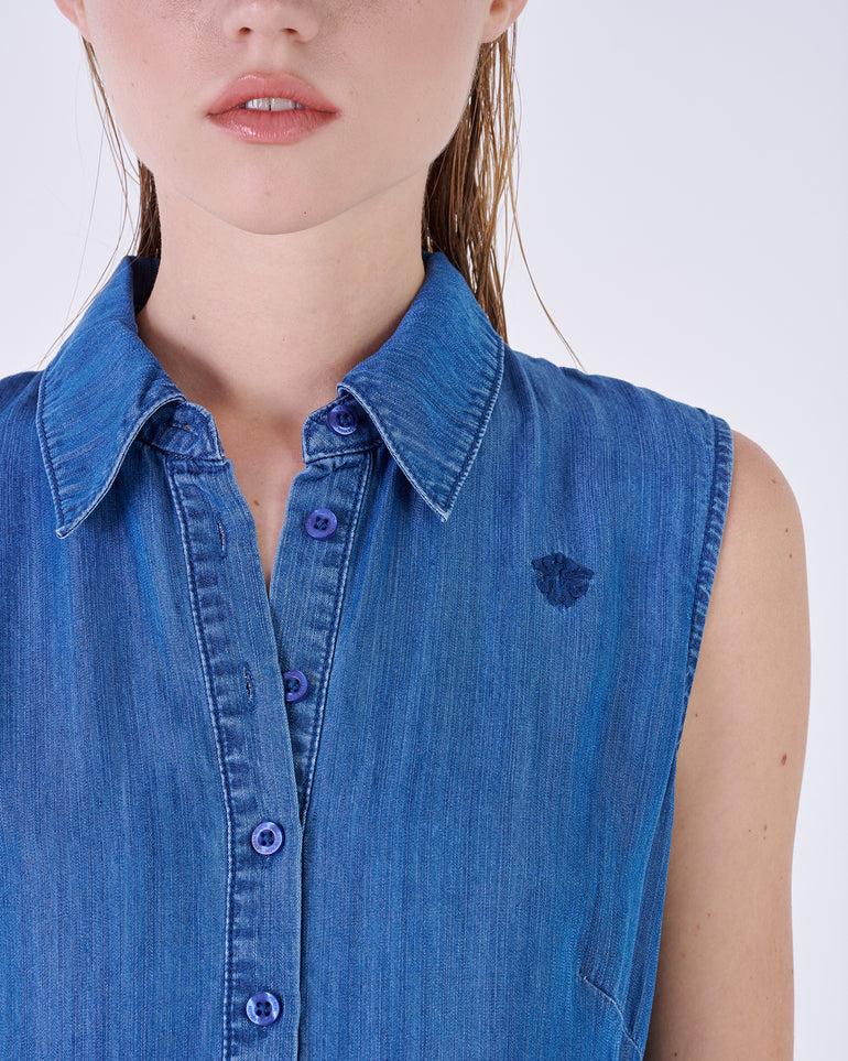 Silvian Heach Abito In Denim