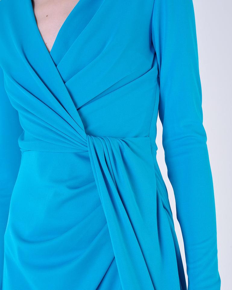 Silvian Heach Abito Lungo Drappeggiato