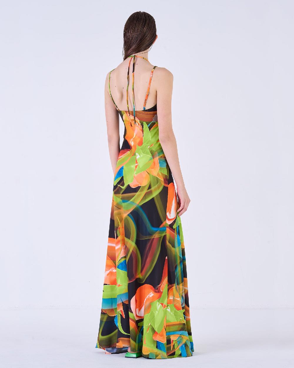 Silvian Heach Abito Lungo Floreale