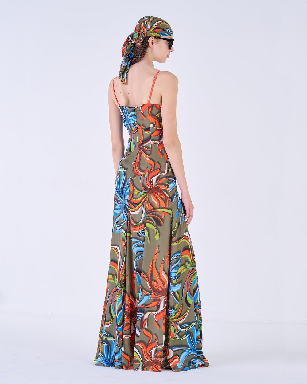 Silvian Heach Abito Lungo Stampato