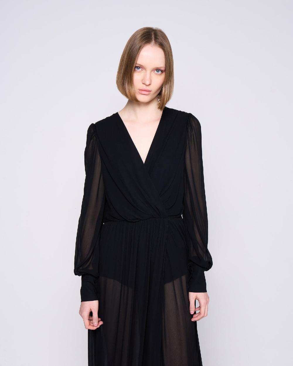 Silvian Heach Abito Lungo Velato