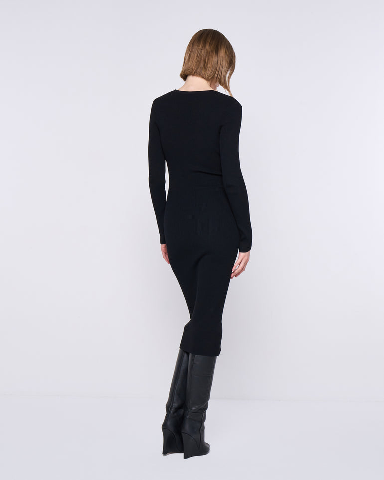 Silvian Heach Abito Midi A Coste