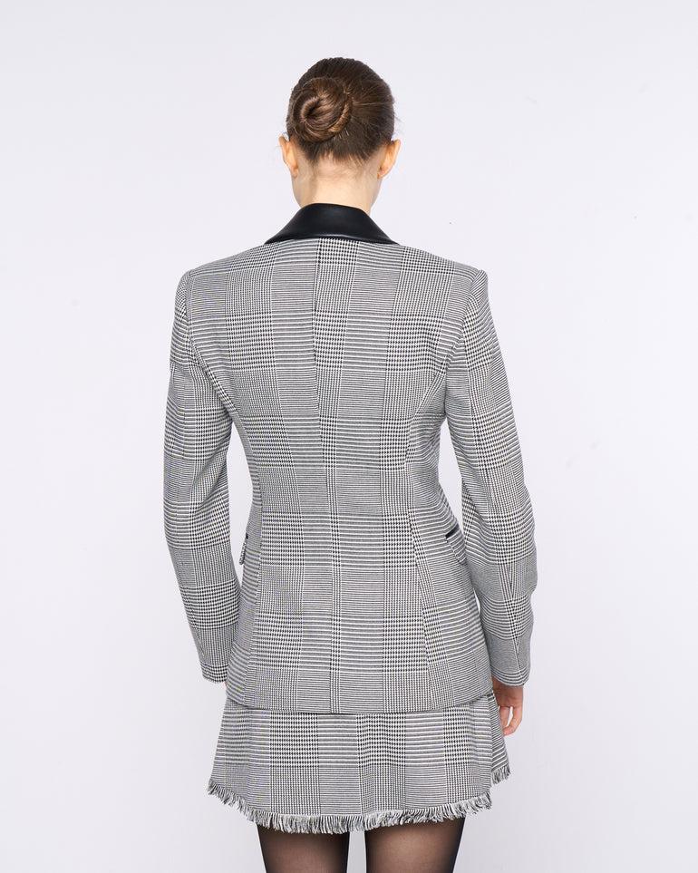 Silvian Heach Blazer Avvitato A Quadri