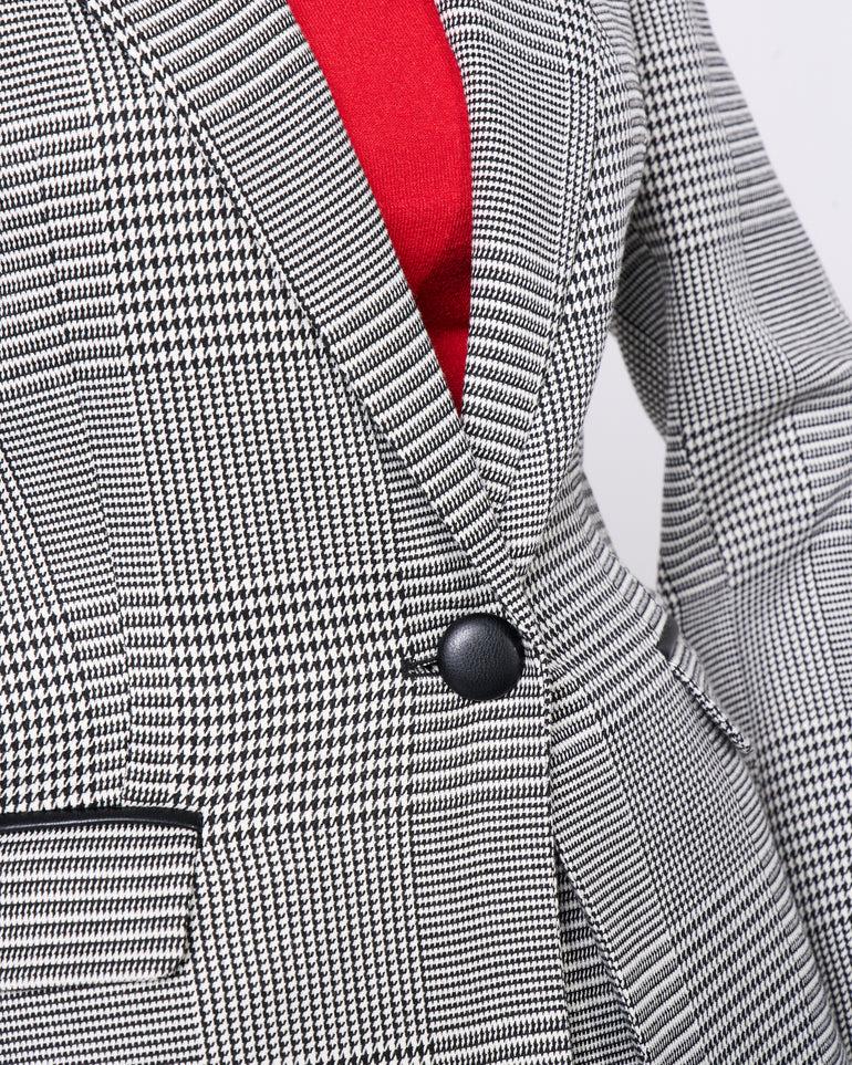 Silvian Heach Blazer Avvitato A Quadri