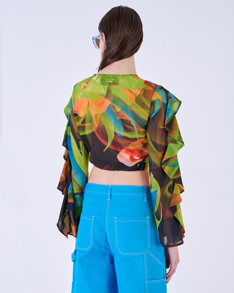 Silvian Heach Blusa Floreale