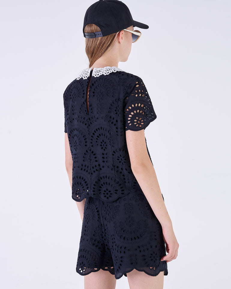 Silvian Heach Blusa In Sangallo