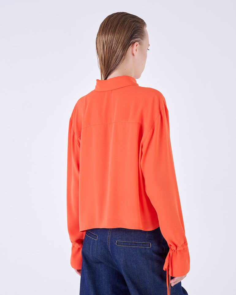 Silvian Heach Camicia Con Maniche A Campana