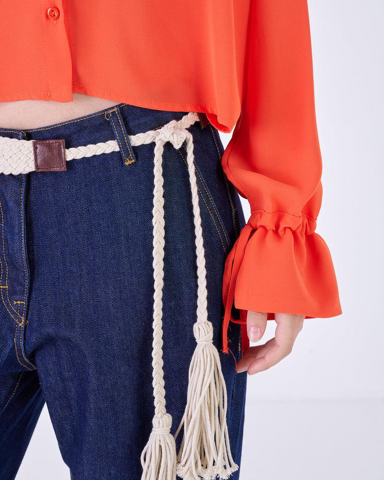 Silvian Heach Camicia Con Maniche A Campana