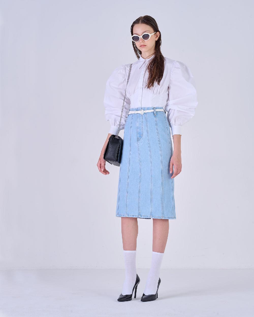 Silvian Heach Camicia Con Maniche A Palloncino