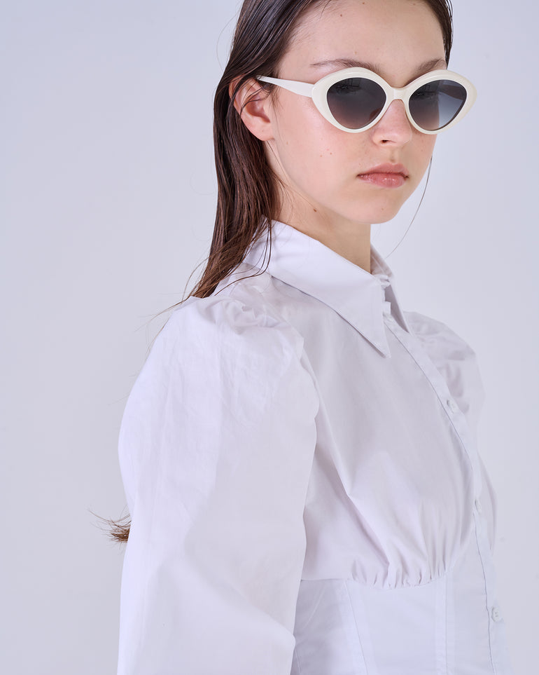 Silvian Heach Camicia Con Maniche A Palloncino