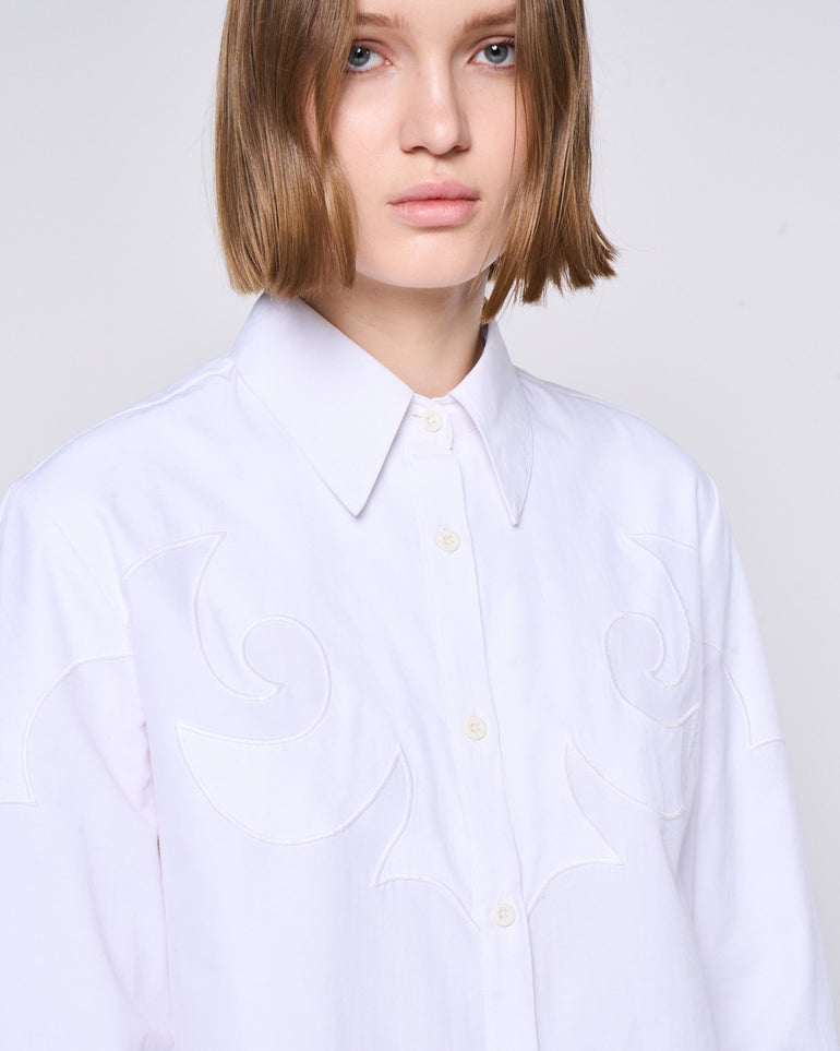 Silvian Heach Camicia Con Ricami