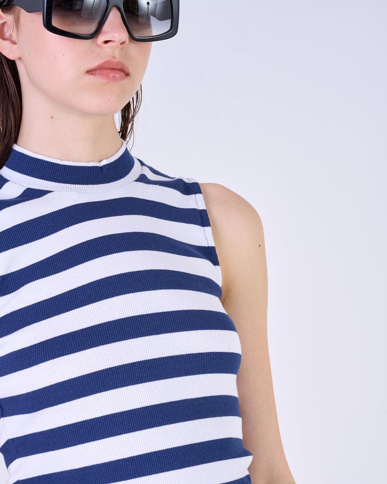 Silvian Heach Canotta Con Collo A Lupetto