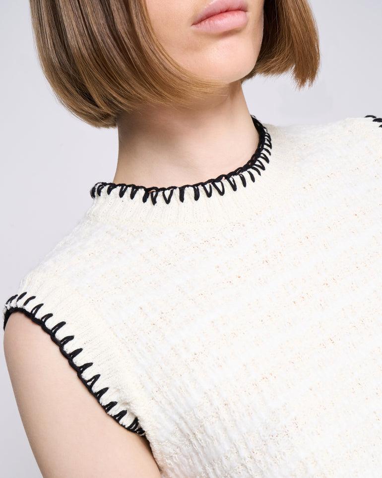 Silvian Heach Canotta Con Colori A Contrasto