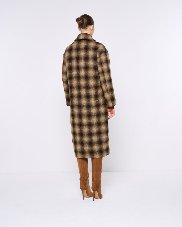 Silvian Heach Cappotto Doppiopetto A Quadri