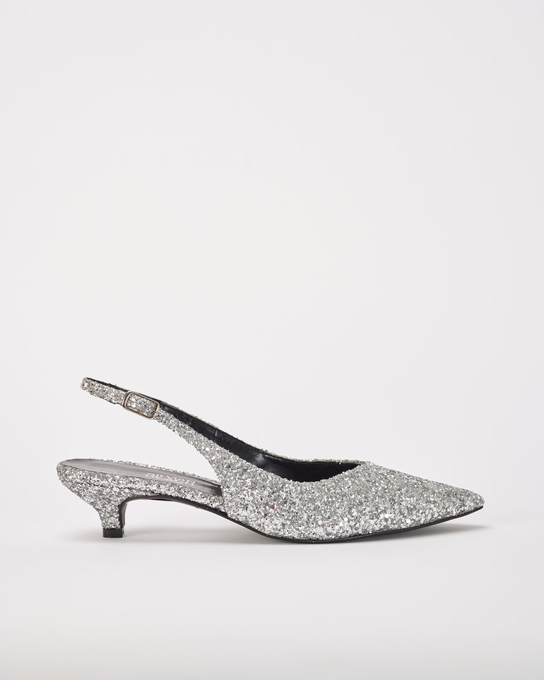 Silvian Heach Décolleté Slingback Con Glitter