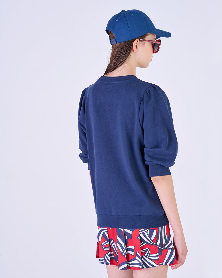 Silvian Heach Felpa Con Maniche Arricciate