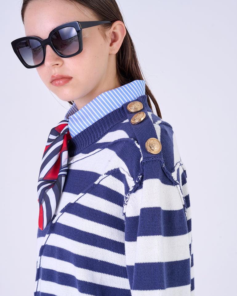 Silvian Heach Maglia A Righe