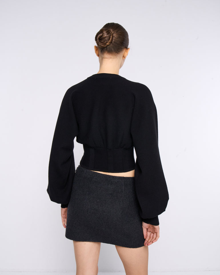 Silvian Heach Maglia Con Maniche A Sbuffo