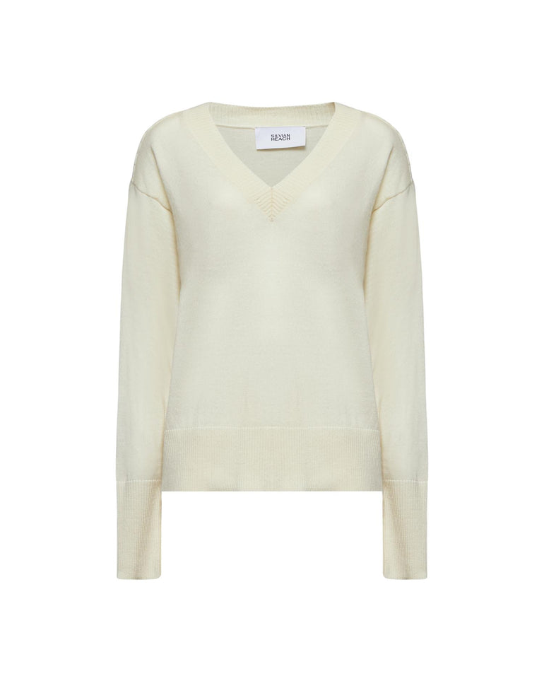 Silvian Heach Maglia Con Profondo Scollo A V