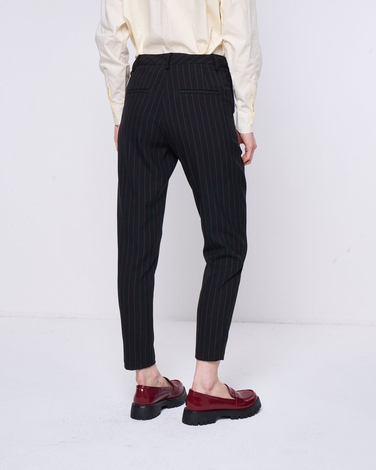 Silvian Heach Pantaloni Gessati A Sigaretta