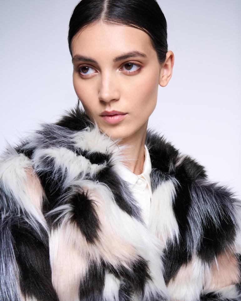 Silvian Heach Pelliccia Faux Fur Multicolor