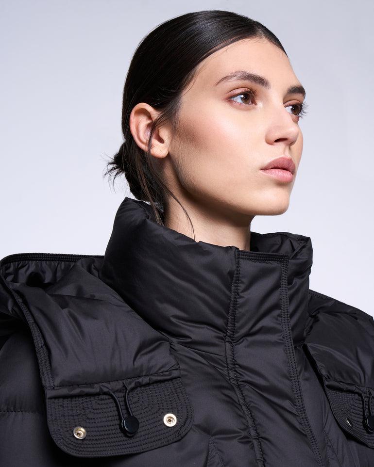 Silvian Heach Piumino Lungo Trapuntato