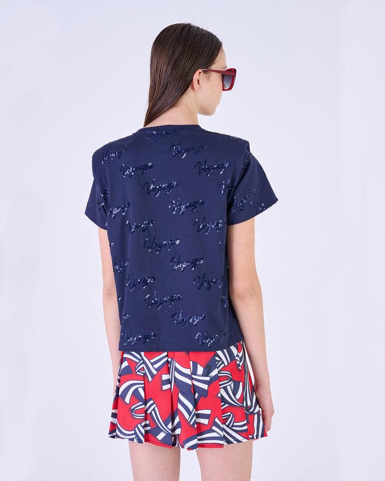 Silvian Heach T-shirt Con Applicazioni