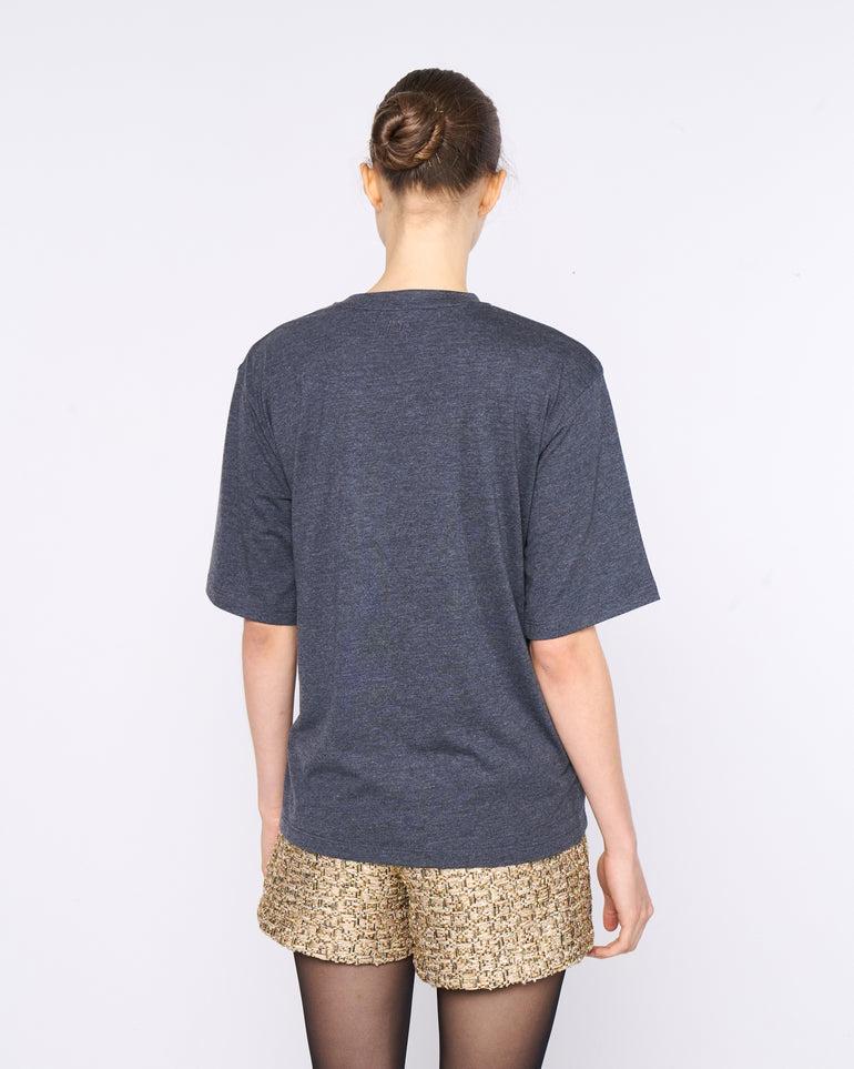 Silvian Heach T-shirt Con Spilla