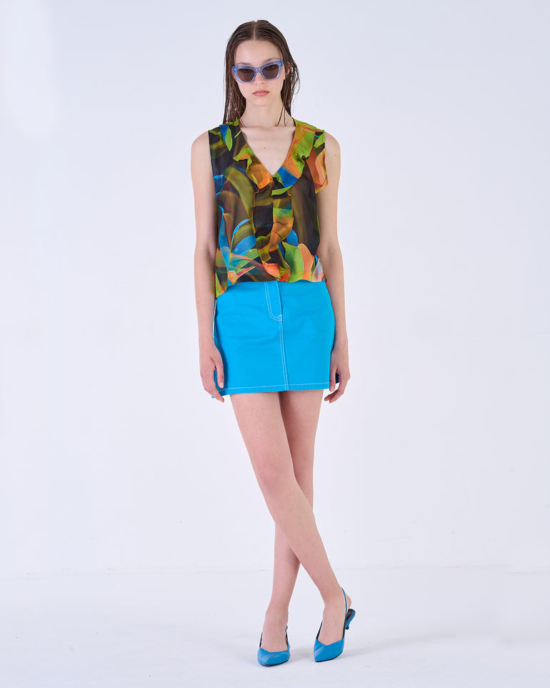 Silvian Heach Top A Fantasia Con Volant