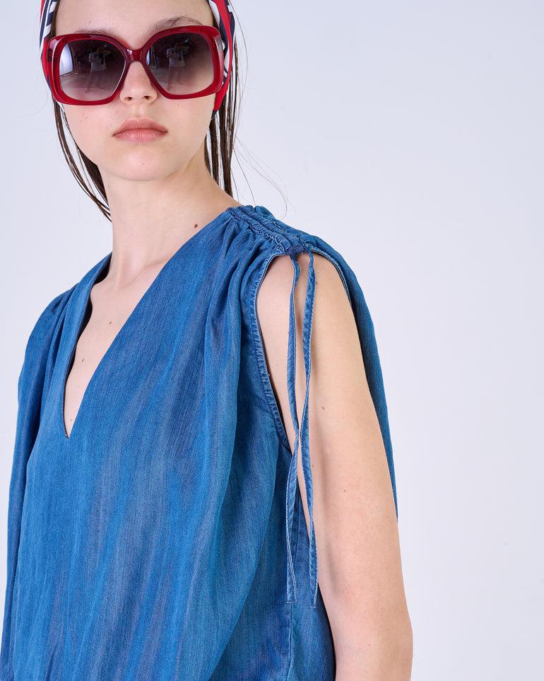 Silvian Heach Top Con Arricciatura Sulle Spalle