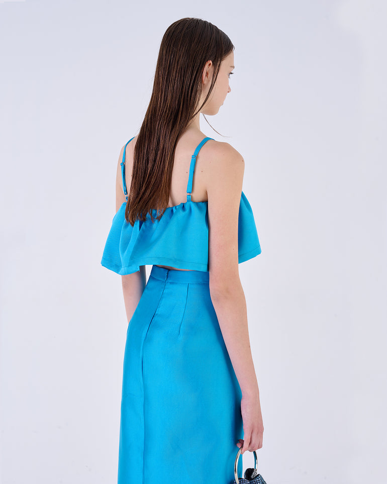 Silvian Heach Top Crop Con Balza