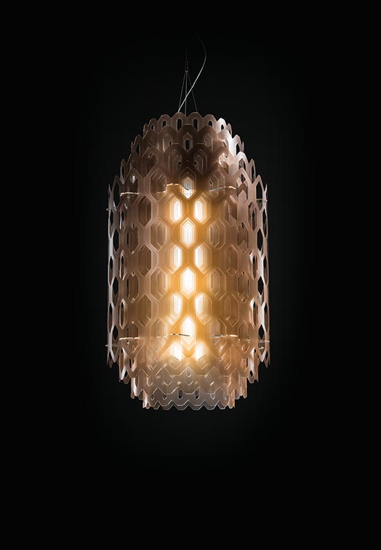 Slamp Lampada Design Chantal Suspension