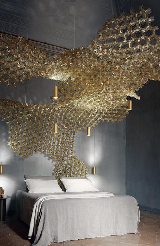 Slamp Lampada Design Nuvem Modular System Velvet