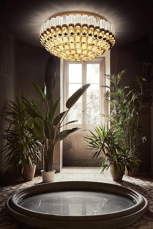 Slamp Lampada Design Odeon Ceiling