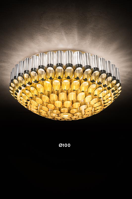 Slamp Lampada Design Odeon Ceiling