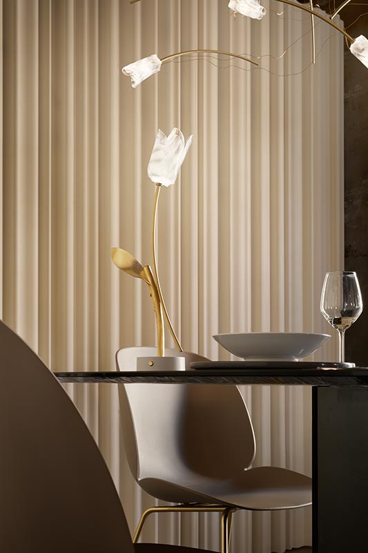 Slamp Lampada Design Tulip Battery