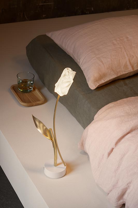 Slamp Lampada Design Tulip Battery