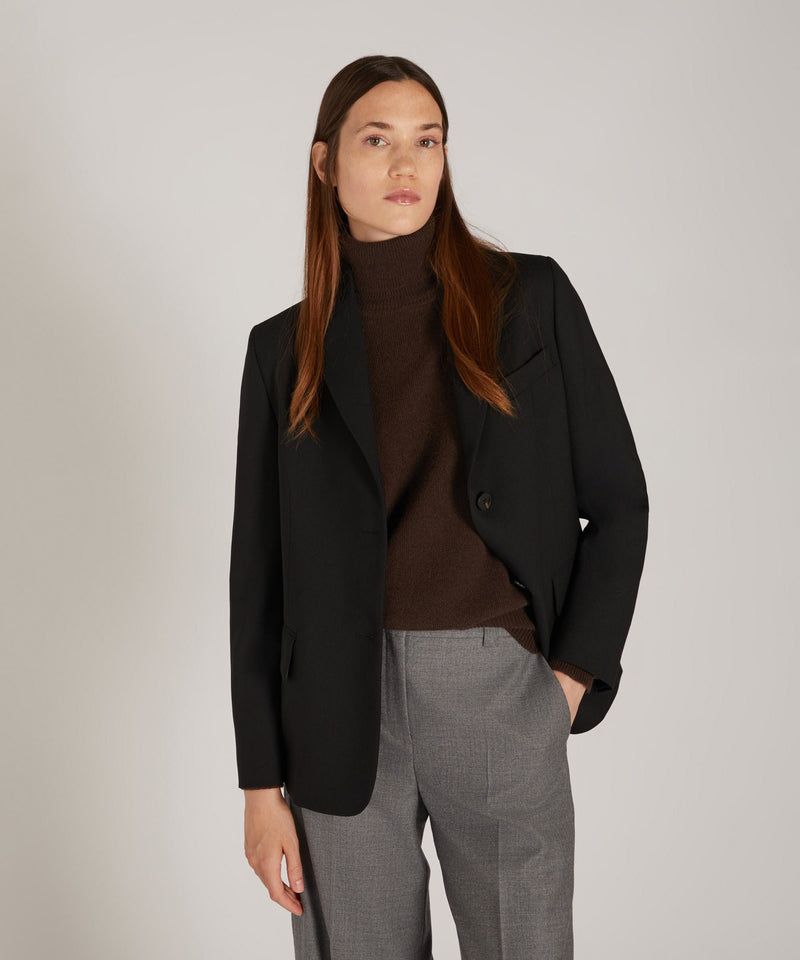 Slowear Blazer Slim Fit In Lana Bistretch Certificata