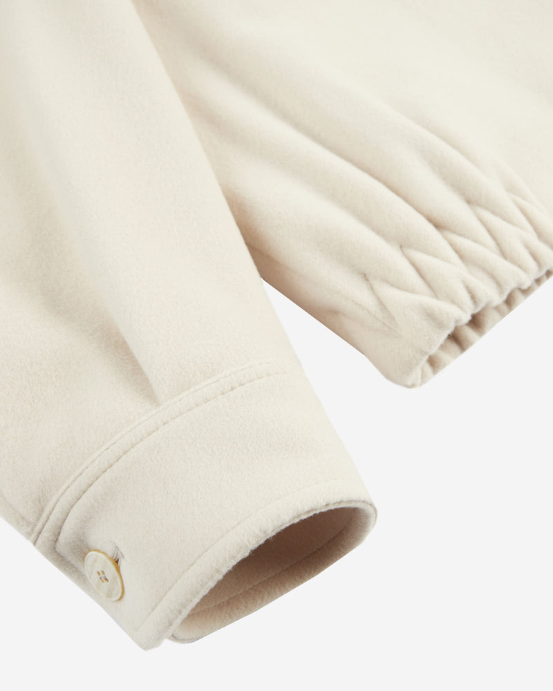 Slowear Bomber Regular Fit In Velour Di Lana E Cashmere