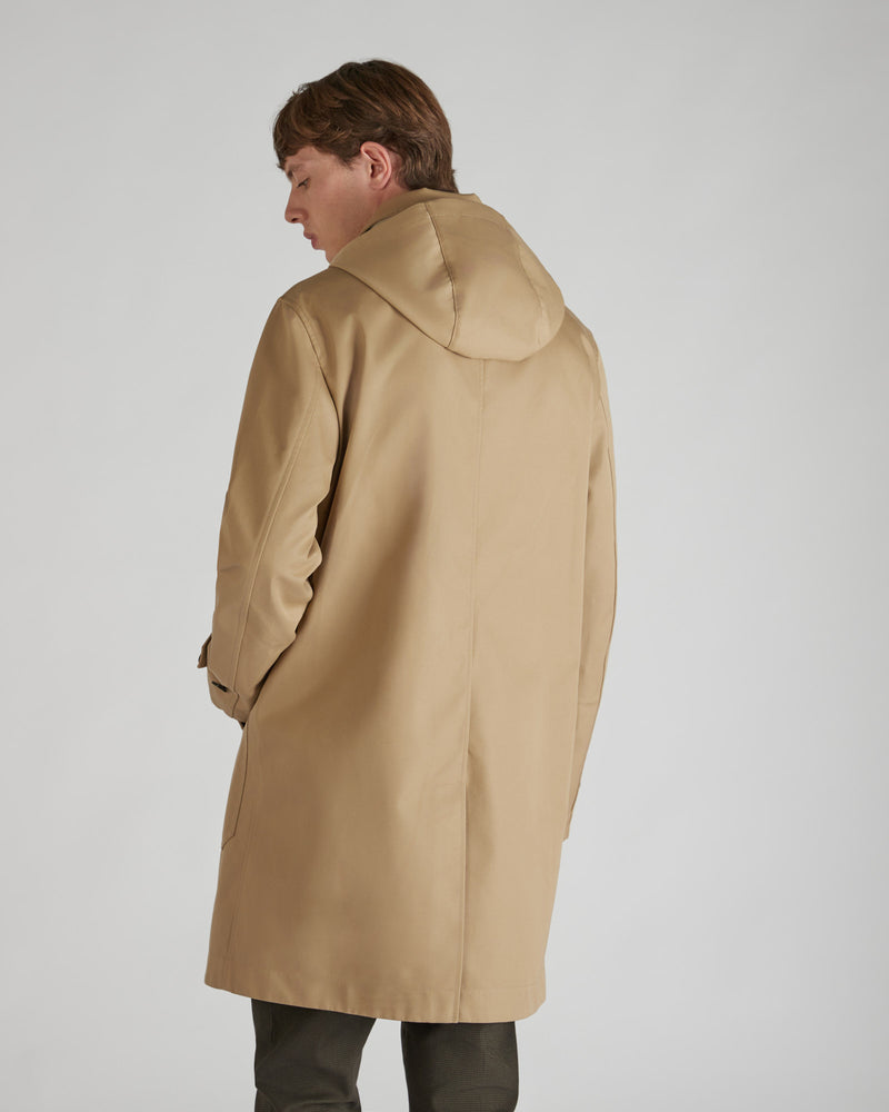 Slowear Carcoat Regular Fit In Cotone Tecnico Certificato