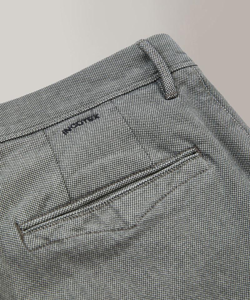 Slowear Pantalone Slim Fit In Cotone Microstrutturato
