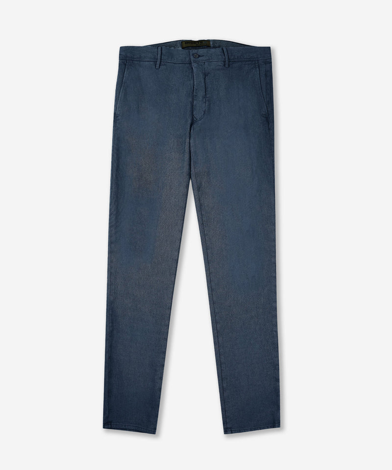 Slowear Pantalone slim fit in cotone microstrutturato