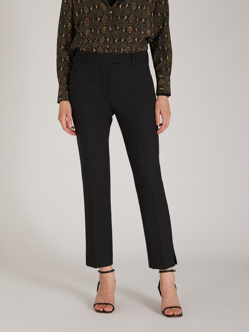 Slowear Pantalone Slim Fit In Lana Bistretch Certificata