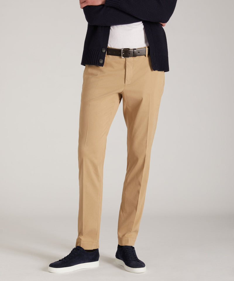 Slowear Pantalone Tapered Fit In Tricocell Certificato