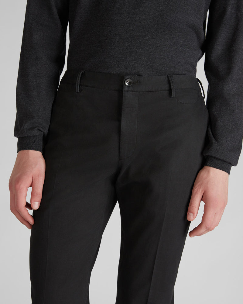 Slowear Pantalone Tapered Fit In Tricocell Certificato