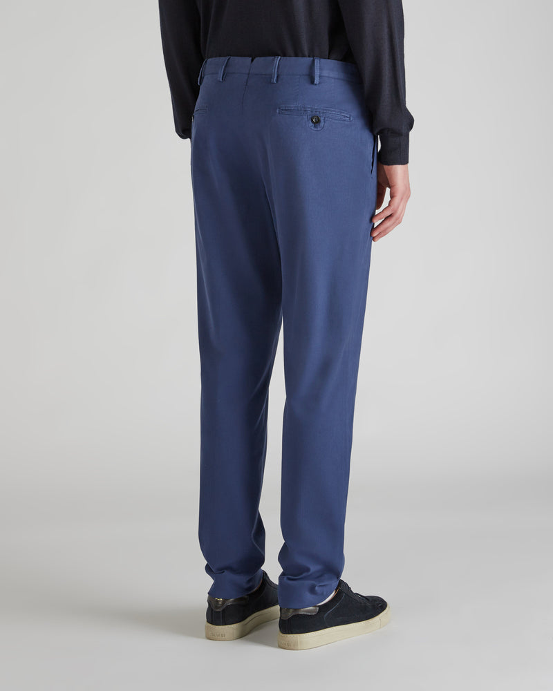 Slowear Pantalone Tapered Fit In Tricocell Certificato