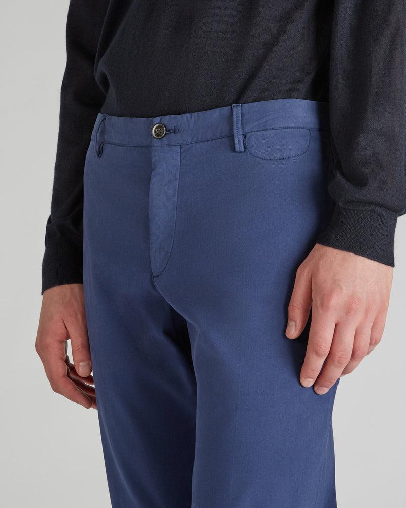 Slowear Pantalone Tapered Fit In Tricocell Certificato