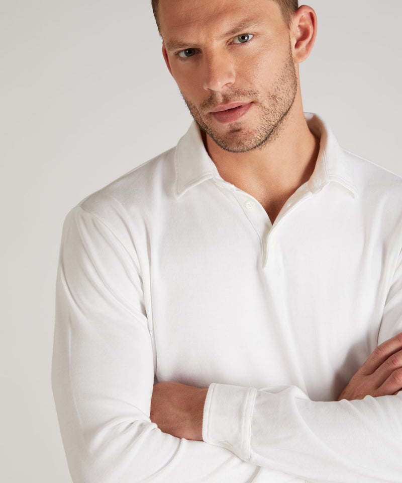 Slowear Polo Slim Fit In Cotone Interlock Certificato