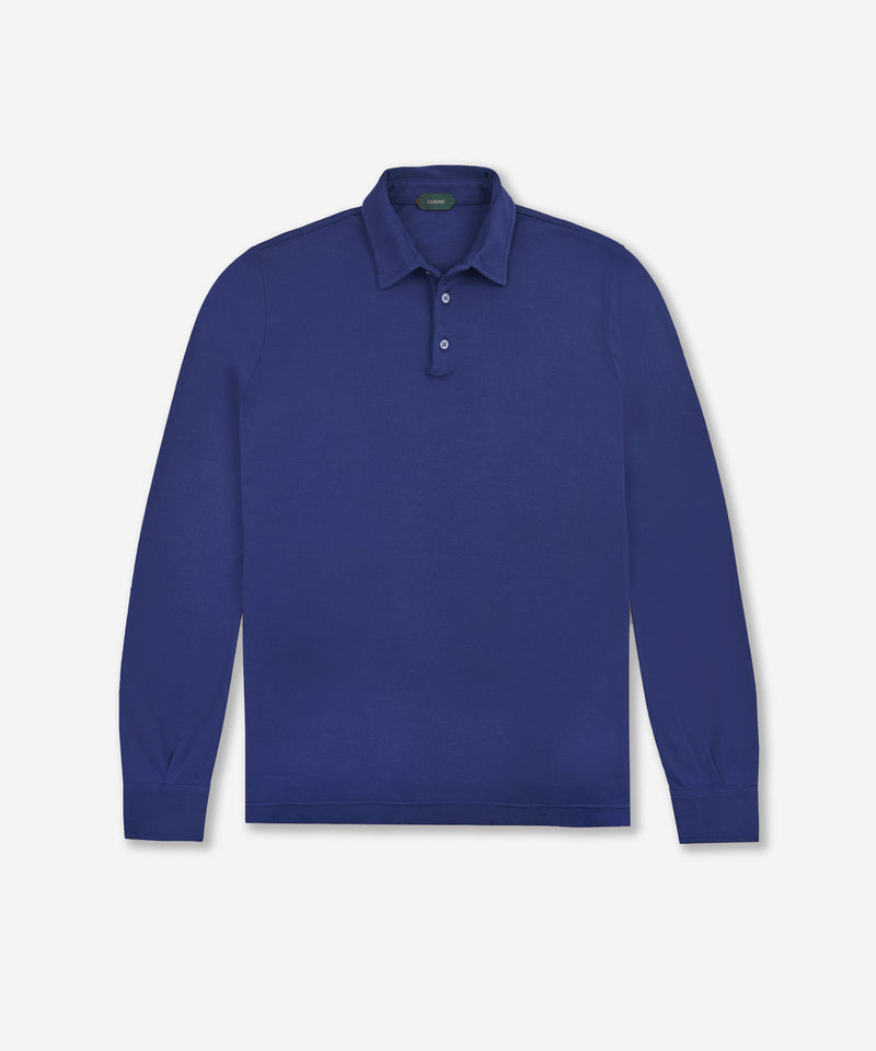 Slowear Polo slim fit in cotone Interlock certificato